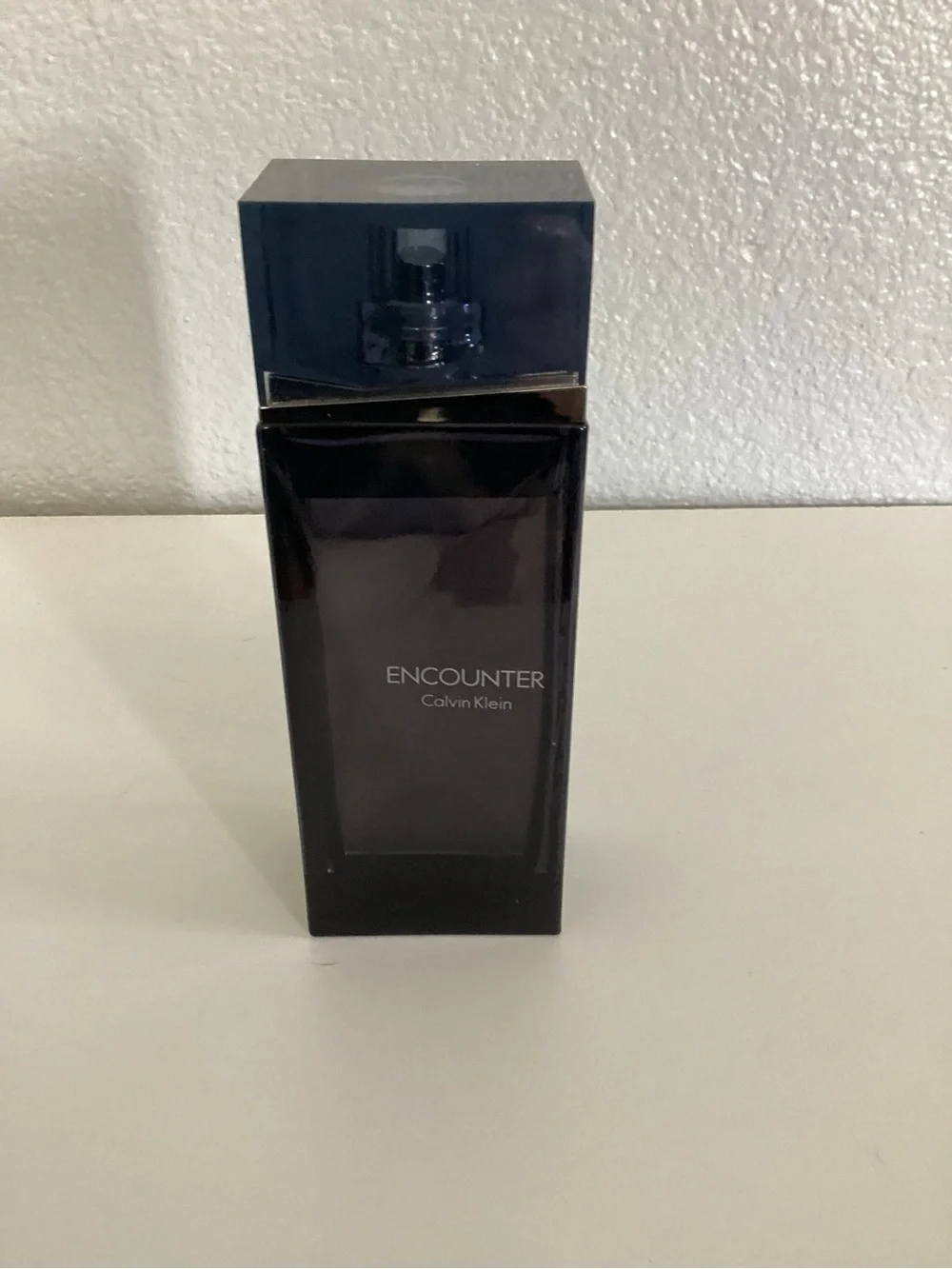 Calvin Klein Encounter Men's Fragrance Bottle - Dark Blue